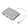 هاب 3 پورت Type-C با HDMI RCH3A