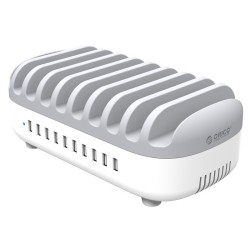 شارژر رومیزی 10 پورت موبایل و تبلت DUK-10P