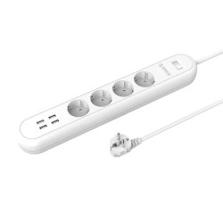 چند راهی برق USB دار اوریکو ODE-4A4U-EU