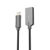 کابل شارژ اپل فلزی LTS-10 3A