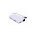 هاب و کارت شبکه USB 2.0 فرانت