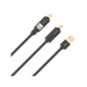 کابل دو کاره شارژ اندروید و آیفون ORICO LTE-10 USB 2.0