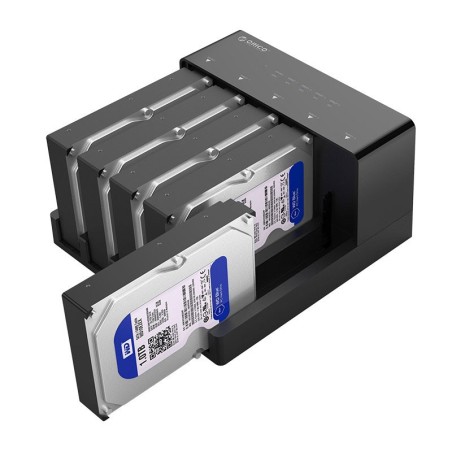 داک هارد حرفه ای 5 تایی 6558US3-C USB 3.0