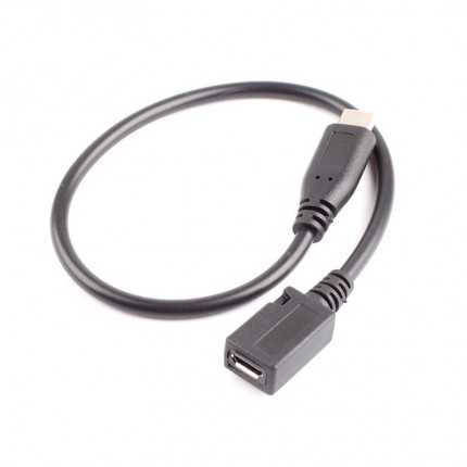 کابل Type C به مادگی micro USB