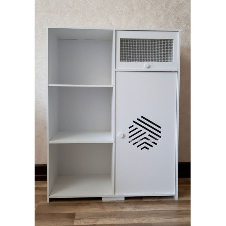استند کتابخانه کمد دار