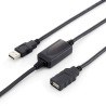 کابل افزایش طول 10 متری اکتیو USB 2.0
