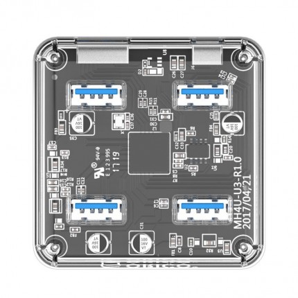 هاب USB 3.0 شفاف MH4U-U3 ORICO