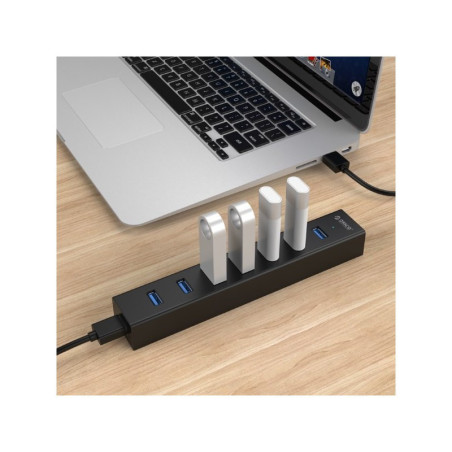 هاب بدون آداپتور 7 پورت اوریکو H7013-U3-V1 USB 3.0 ORICO