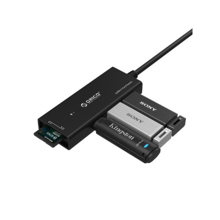 هاب سه پورت با کارت ریدر اوریکو H33TS-U3 USB 3.0 ORICO