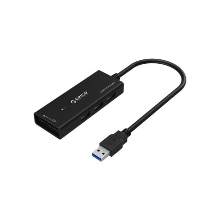 هاب سه پورت با کارت ریدر اوریکو H33TS-U3 USB 3.0 ORICO