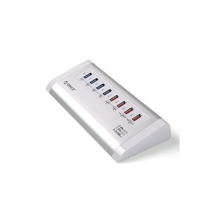 هاب و شارژر 8 پورت آلومینیومی UH4C4 USB 3.0 ORICO
