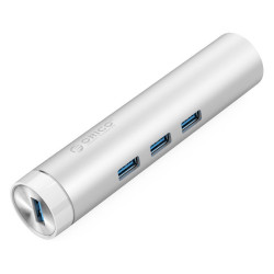 هاب Type C اوریکو با کارت شبکه ARH3L-U3