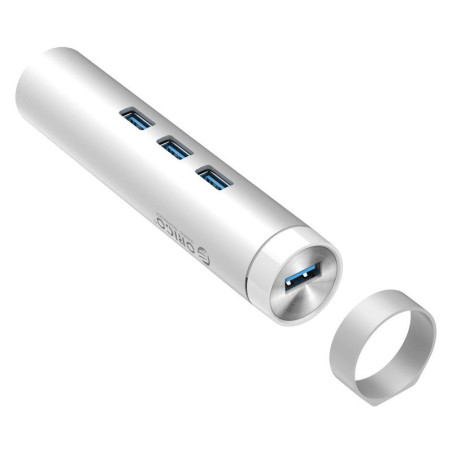 هاب و کارت شبکه USB 3.0 با RJ45 گیگابیت ARH3L-U3 ORICO