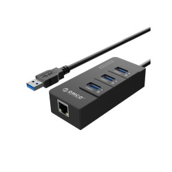 هاب USB3 و کارت شبکه اوریکو HR01-U3