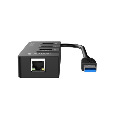 هاب و کارت شبکه USB 3.0 با RJ45 گیگابیت HR01-U3 ORICO