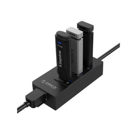 هاب و کارت شبکه USB 3.0 با RJ45 گیگابیت HR01-U3 ORICO