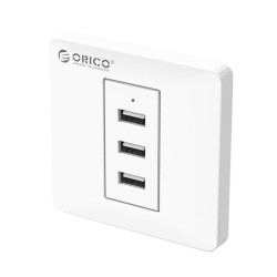 پریز USB توکار دیواری ECA-3U ORICO