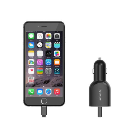 شارژر ماشین 3 پورت اوریکو ORICO UCA-3U Car Charger