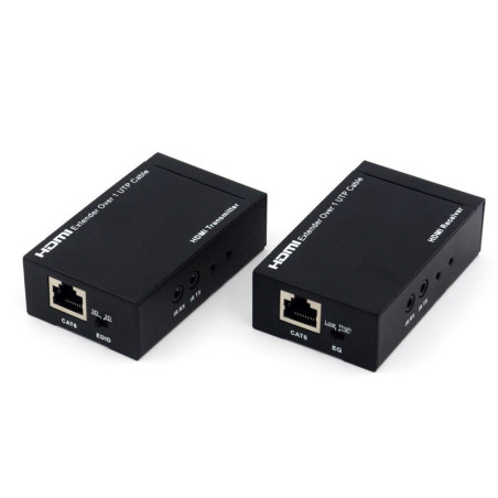 مبدل افزایش دهنده HDMI و ریموت کنترل IR تا 50 متر فرانت