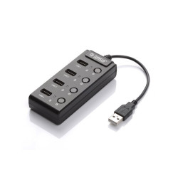 هاب USB 2.0 کلید دار 4 پورت ORICO HF4US