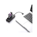 هاب کلید دار 4 پورت کابلی اوریکو ORICO HF4US USB 2.0