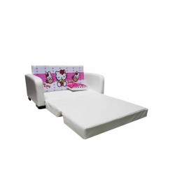 مبل تخت خواب شو کاناپه تختخواب شو کودک کیتی دخترانه