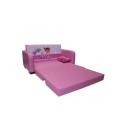 مبل تخت خواب شو کودک دورا Dora دو نفره صورتی