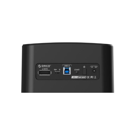 داک فلزی هارد 3.5 و 2.5 اینچی 8628SUS3-C USB 3.0 eSATA