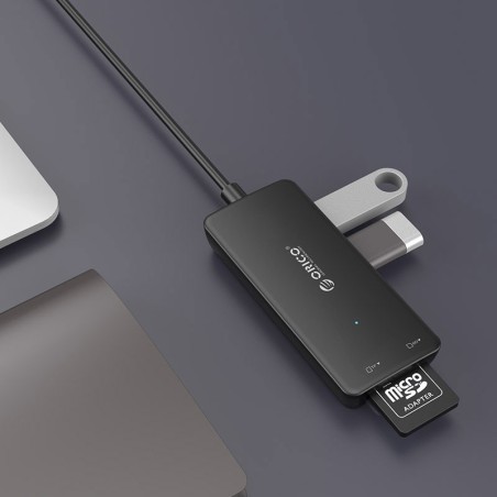 هاب و رم ریدر USB 3.0 H3TS-U3 ORICO