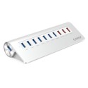 هاب USB3 و شارژر رومیزی M3H73P ORICO