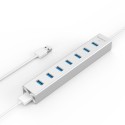 هاب USB 3.0 فلزی اوریکو H7013-U3-SV