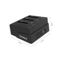 داک سه تایی هارد اوریکو 6638US3-C USB 3.0 SATA 3.0 ORICO