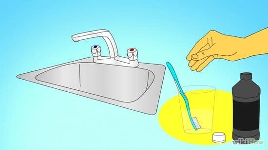 تمیز کردن مسواک