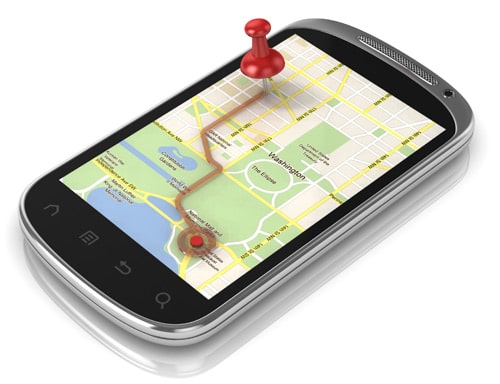 روشن بودن GPS