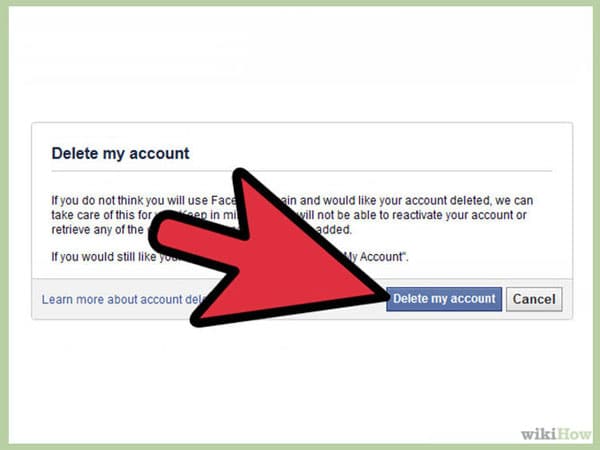 حذف اکانت قفل شده فیس بوک