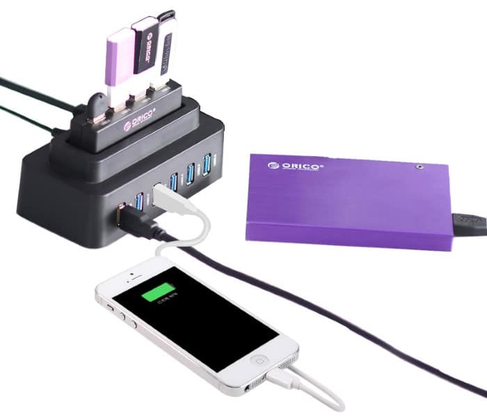 هاب USB آداپتور دار