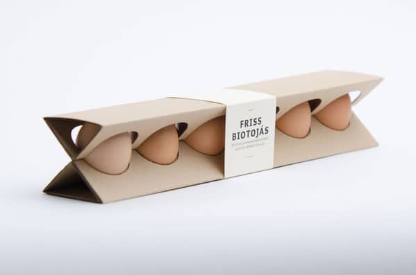 بسته بندی تخم مرغ
