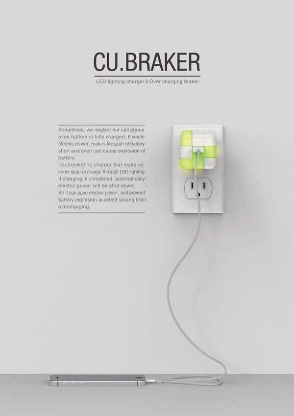 شارژر USB دیواری مکعب روبیک