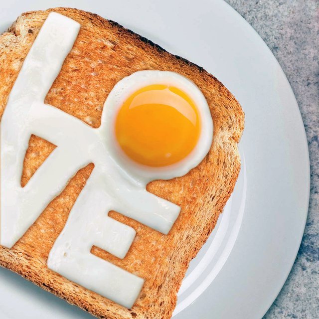 قالب LOVE تخم مرغ نیمرو