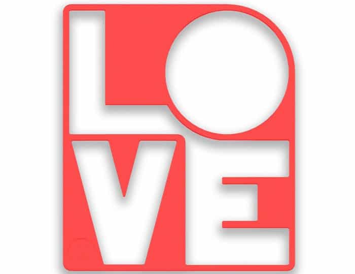 قالب پن کیک LOVE