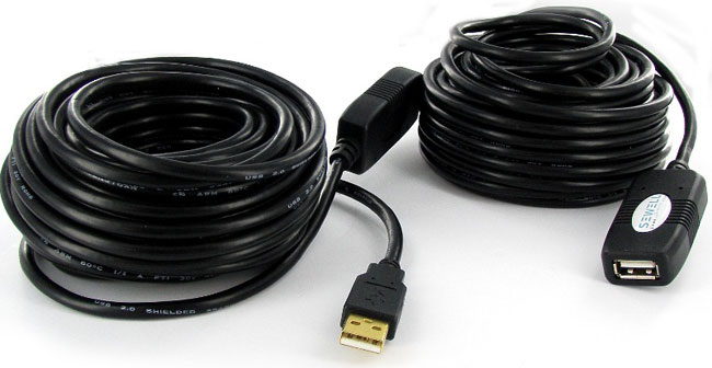 کابل افزایشی USB اکتیو