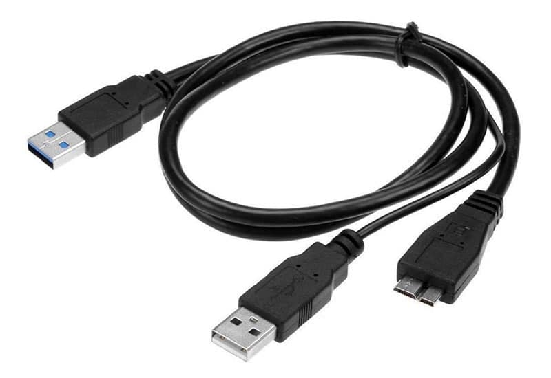 کابل هارد اکسترنال Y USB 3.0