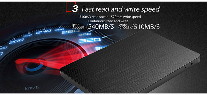 سرعت SSD